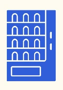 Technical diagram of the Shopifast connected vending machine