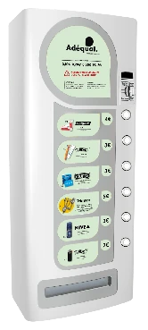 distributeur de produits de première nécessité 