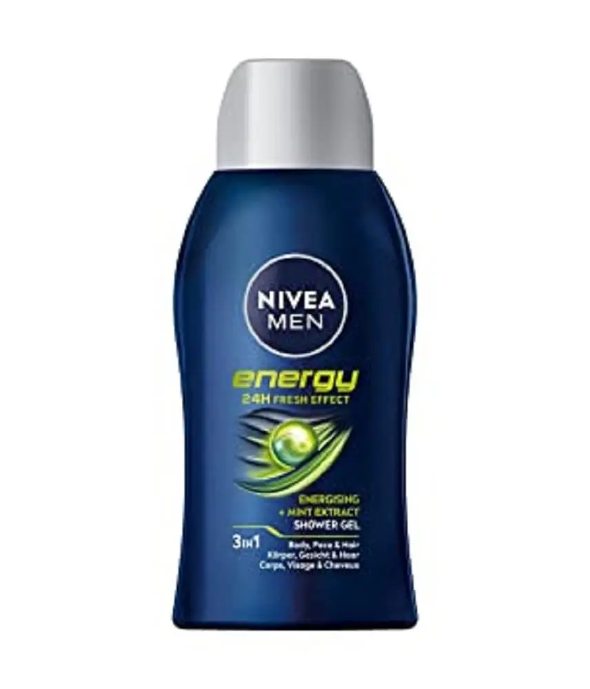 [501] NIVEA MEN ENERGY 24H FRESH EFFECT SHAMPOING DOUCHE 50ML
