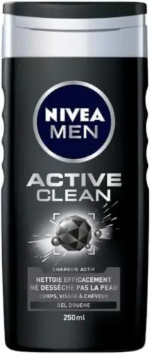 SHAMPOING/GEL DOUCHE NIVEA ACTIVE CLEAN
