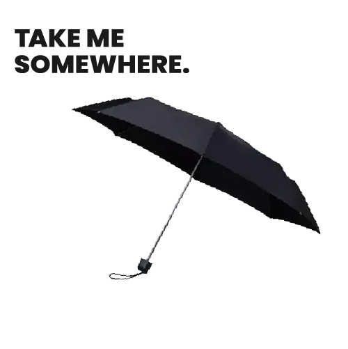 PARAPLUIE POCKET PLIANT NOIR