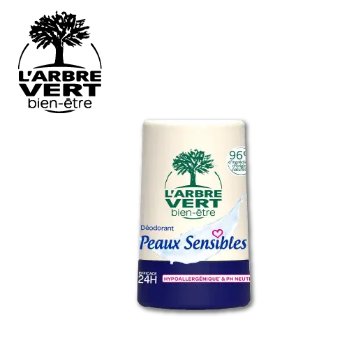 DEODORANT PEAUX SENSIBLE ARBRE VERT 50ML
