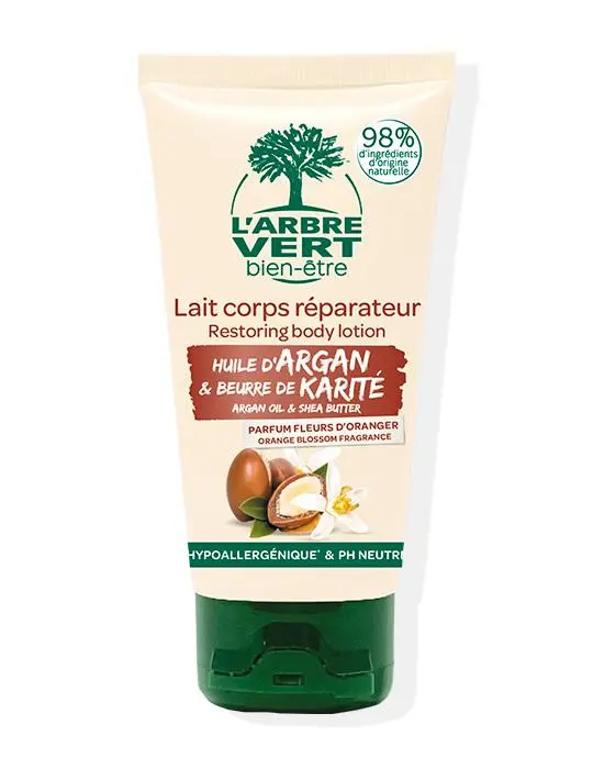 ARBRE VERT LAIT CORPS ARGAN ORANGER 75ML