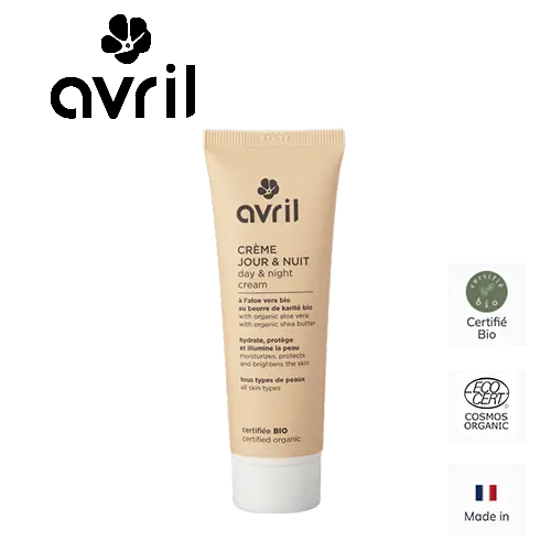 [627] AVRIL CREME VISAGE JOUR & NUIT BIO 50ML