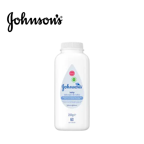 J&J JOHNSONS TALC BÉBÉ 200G