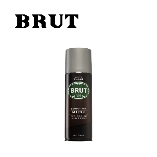 BRUT DÉODORANT SPRAY MUSK 200ML