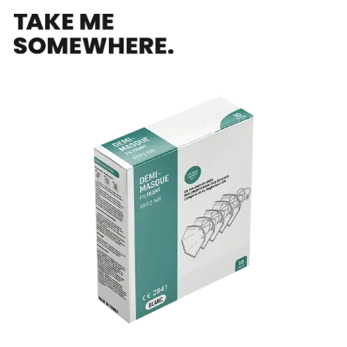 [1010] MASQUE FFP2  BOITE  x10 UNITÉS