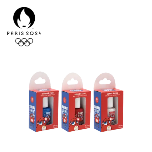 [1409] PARIS 2024 VERNIS A L EAU JO BLEU BLANC ROUGE 9ML