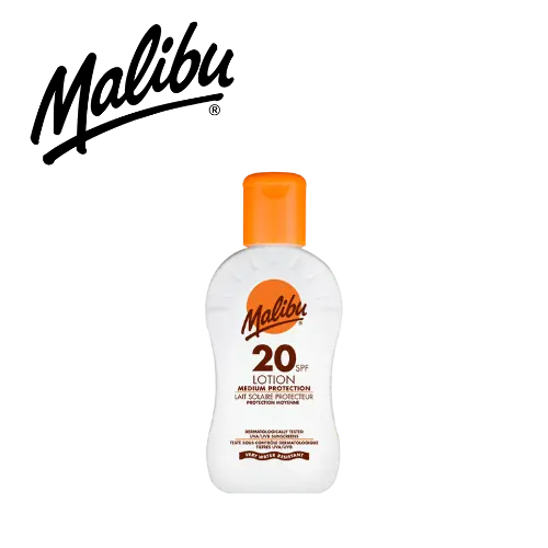 LOTION SOLAIRE MALIBU 20 SPF 100ML