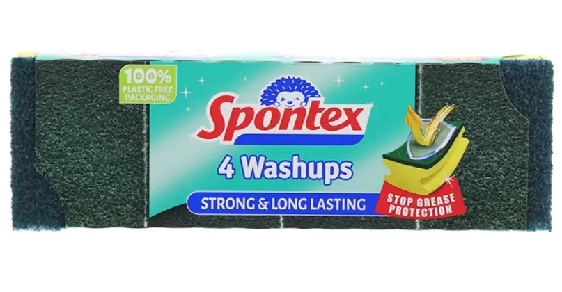 SPONTEX WASHUPS EPONGES (PACK DE 4)