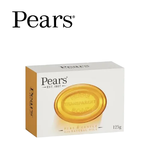 PEARS PAIN DE SAVON TRANSPARENT 125G