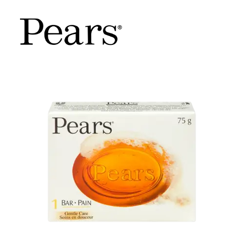 PEARS PAIN DE SAVON TRANSPARENT 75G