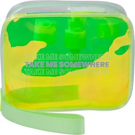 [TF011V1] TROUSSE TMSF CARREE VERTE AVEC FLACONS