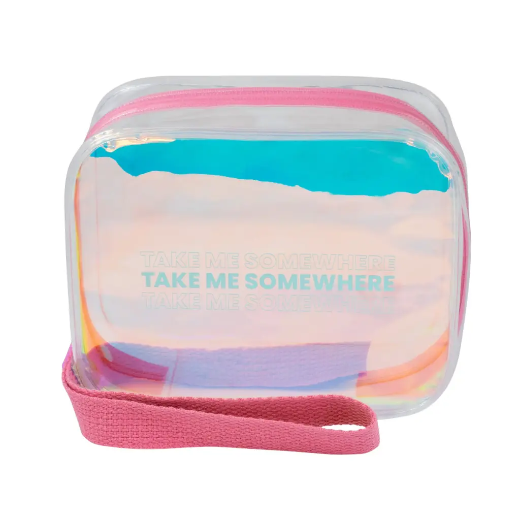TROUSSE TMSF CARREE ROSE AVEC FLACONS
