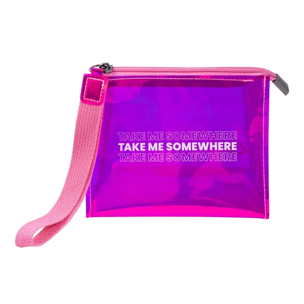 TROUSSE TMSF TRIANGLE ROSE AVEC FLACONS