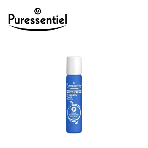 PURESSENTIEL ROLLER MAUX TETE 5ML