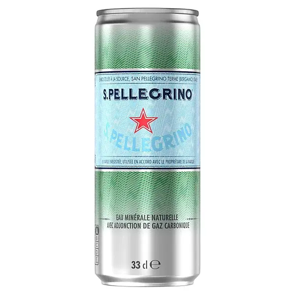 EAU GAZEUSE SAN PELLEGRINO SCAN 33CL