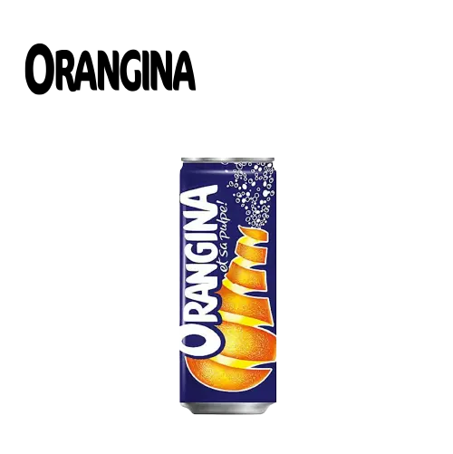[2205] ORANGINA JAUNE SLIM CAN 33CL