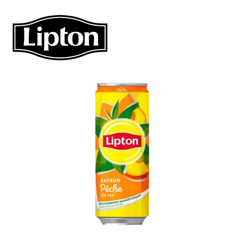 [2211] LIPTON ICE TEA PECHE SLIM CAN 33CL