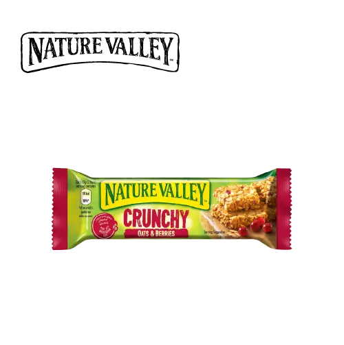 BARRE CRUNCHY FRUITS ROUGES x 2 - 42G