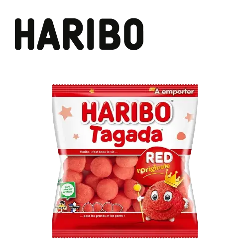 [3310] HARIBO TAGADA RED SCHT 120G