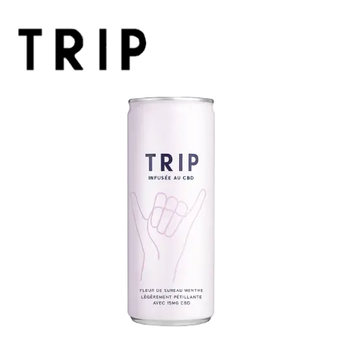 TRIP SUREAU MENTHE CBD SLIM CAN 25CL
