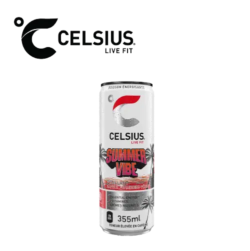 CELSIUS SUMMER PECH FRAMB SCAN 35,5CL