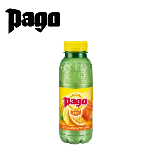 PAGO ORANGE CAROT CITRON NECTAR PET 33CL