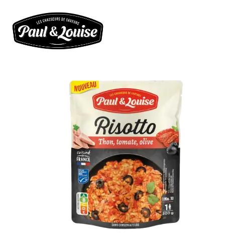 PAUL&LOUISE RISOTTO THON TOMATE 300G