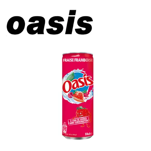 [2215] OASIS FRAISE FRAMBOISE SLIM CAN 33CL 