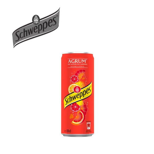 [2214] SCHWEPPES AGRUME SLIM CAN 33CL