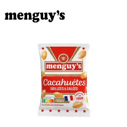 MENGUY'S CACAHUETES GRILLEES SAL 40G