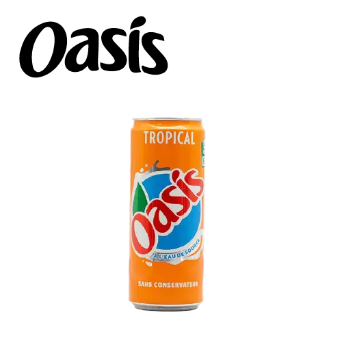 [2201] OASIS TROPICAL SLIM CAN 33 CL 