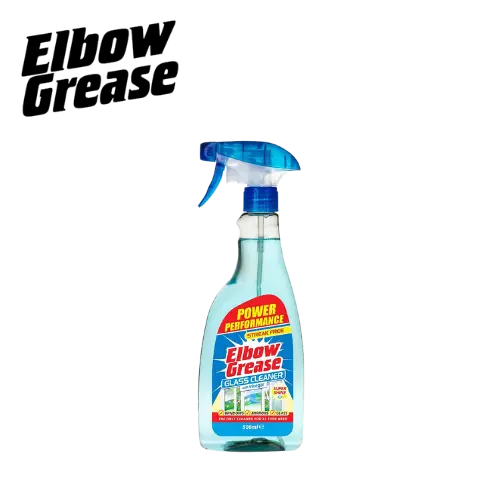 ELBOW GREASE 500ML GLASS CLEANER VINEGAR 