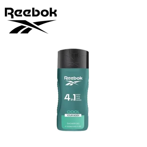 REEBOK GEL DOUCHE 4 IN 1 250 ML 