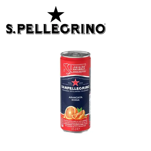 SAN PELLEGRINO ARANCIATA ORANGE SANGUINE SCAN 33CL 