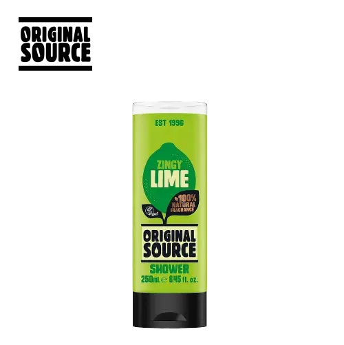 ZINGY LIME ORIGINAL SOURCE NATURAL GEL DOUCHE 250ML 