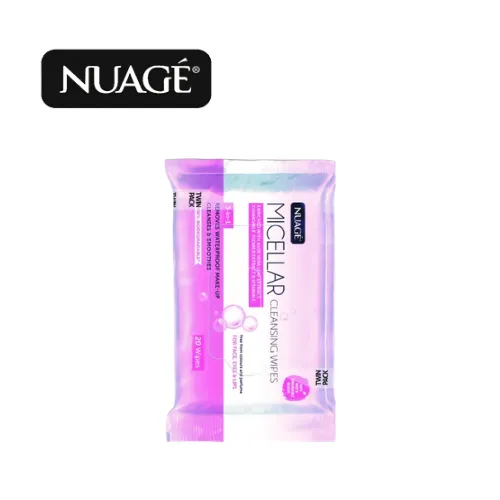 NUAGE LINGETTES DEMAQUILLANTES 3 EN 1 x 20