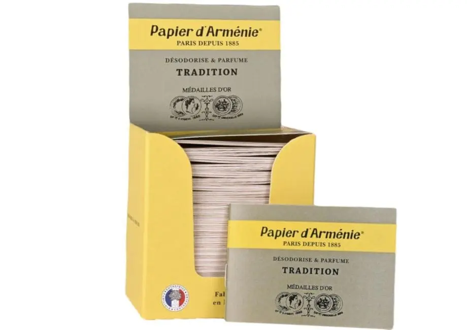 [915V1] PAPIER ARMENIE TRADITIONNEL x30 CARNETS