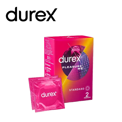 [207] DUREX PRESERVATIFS PLEASURE ME x 2
