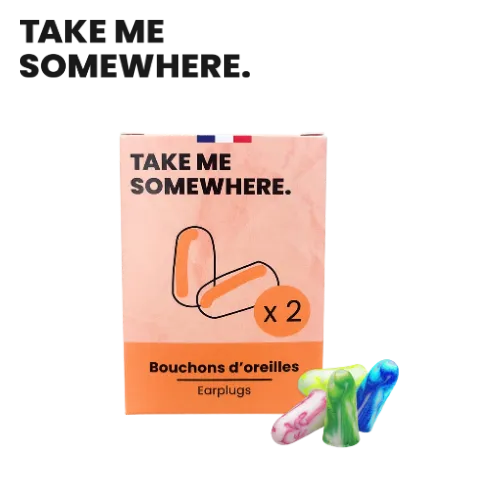 BOUCHONS D'OREILLES x2 PAIRES CONDITIONNES