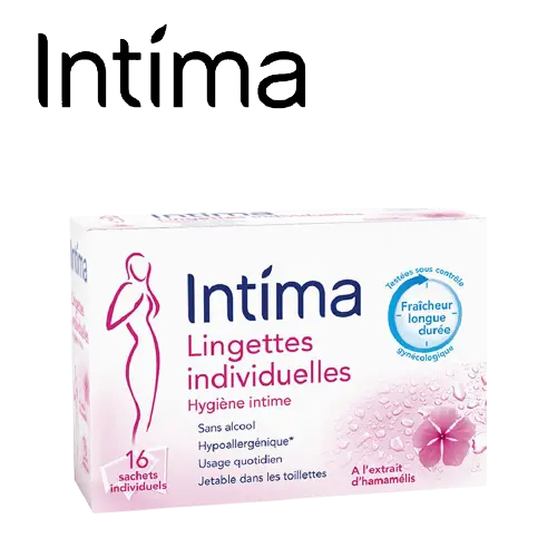 [252V2] INTIMA LINGETTES x4 CONDI