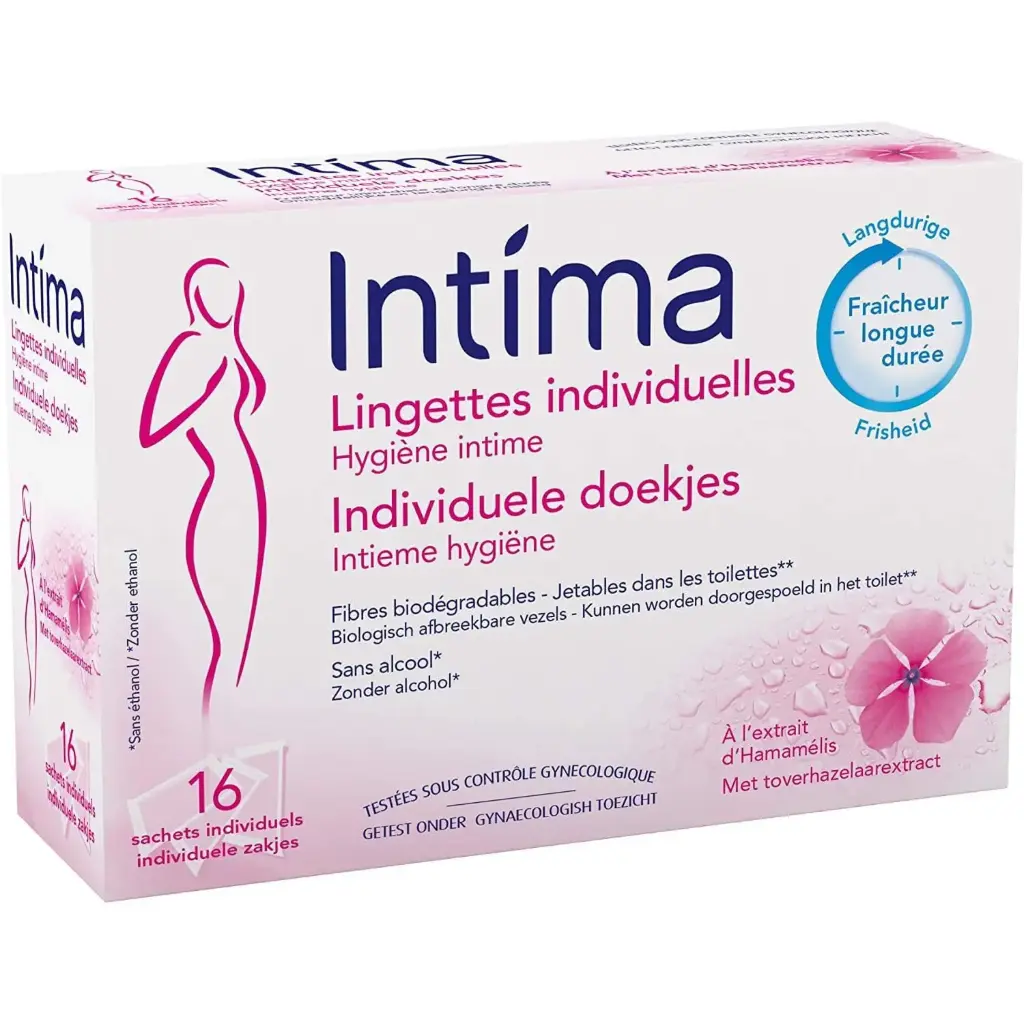 LINGETTES INTIMA x4