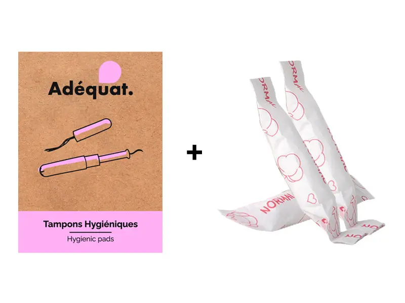 [297] LOVE AND GREEN TAMPON DIGIT BIO x2