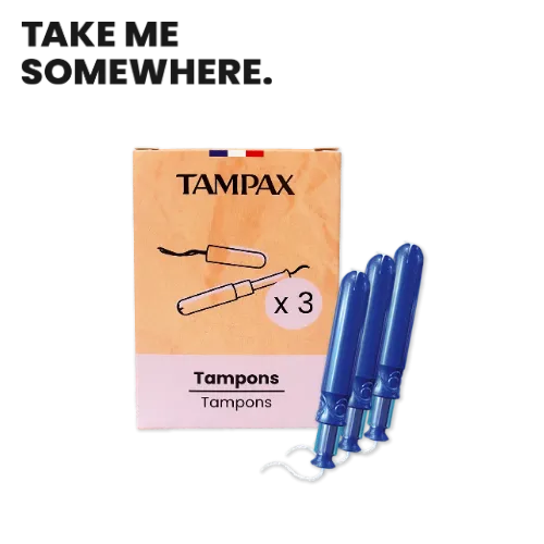 [292V3] TAMPONS TAMPAX COMPAK REGULAR x3