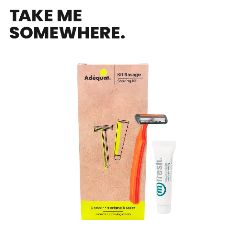 [309] KIT RASAGE - 1 RASOIR BIC 3 LAMES + CREME A RASER 15ML