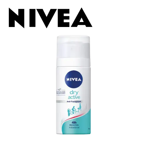 DEODORANT FEMME NIVEA DRY ACTIVE 35ML VRAC