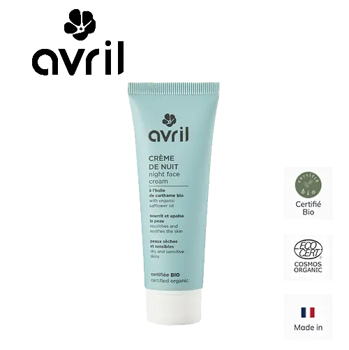 [615] AVRIL CREME NUIT PEAUX NORMALES 50ML