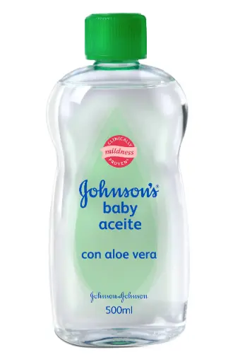 [1108] J&J JOHNSONS HUILE BÉBÉ  ALOE VERA 500ML