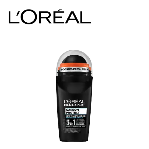[108V1] L'OREAL MEN ROLL-ON CARBON PROTECT 50ML
